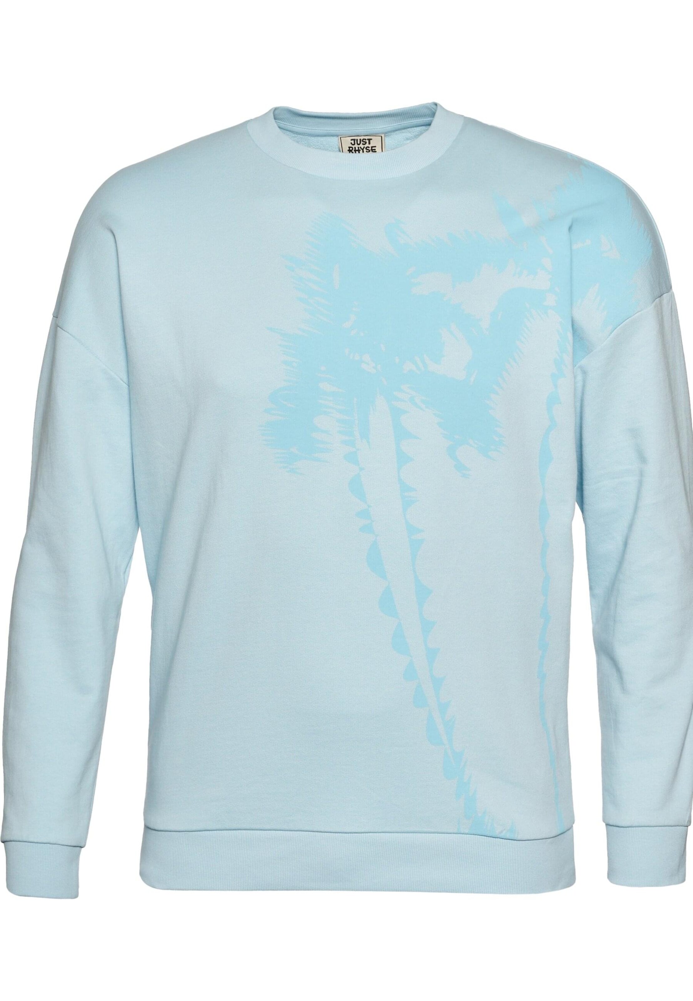 Sweat-shirt 'Wind' Just Rhyse en bleu : devant