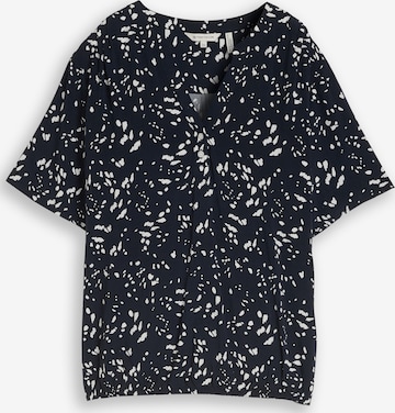 Chemisier TOM TAILOR en bleu : devant