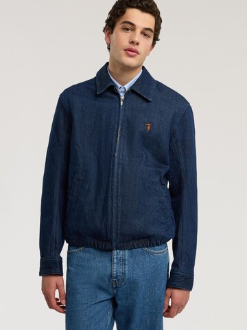 Trussardi Between-season jacket in Blue: front