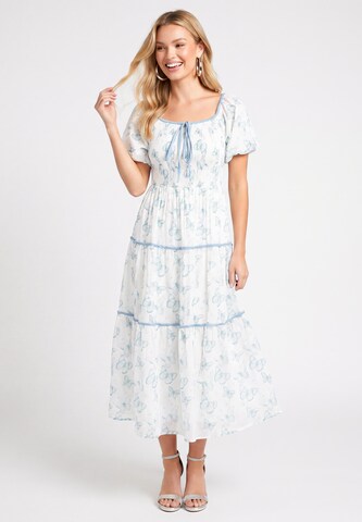 faina Dress in White