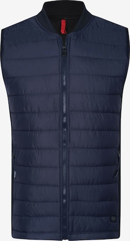 Ron Tomson Bodywarmer in Blauw: voorkant