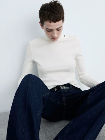 MANGO Shirts 'BETTY' i hvid