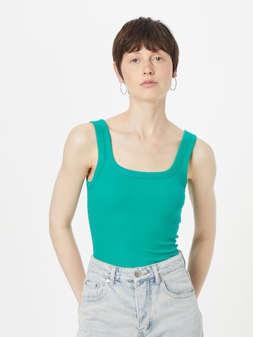 HOLLISTER Top in Groen: voorkant