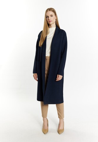 DreiMaster Klassik Knit Cardigan in Blue: front