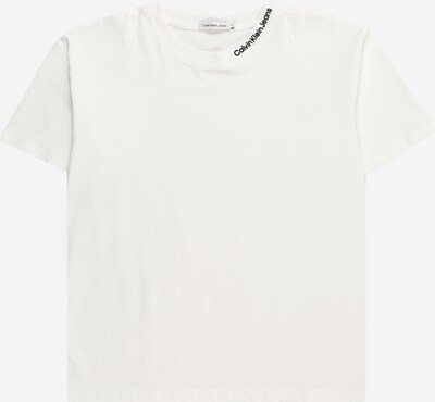 Calvin Klein Jeans T-Shirt en noir / blanc, Vue avec produit