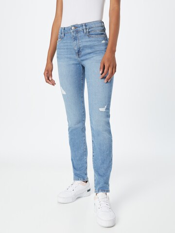 Coupe slim Jean ESPRIT en bleu : devant