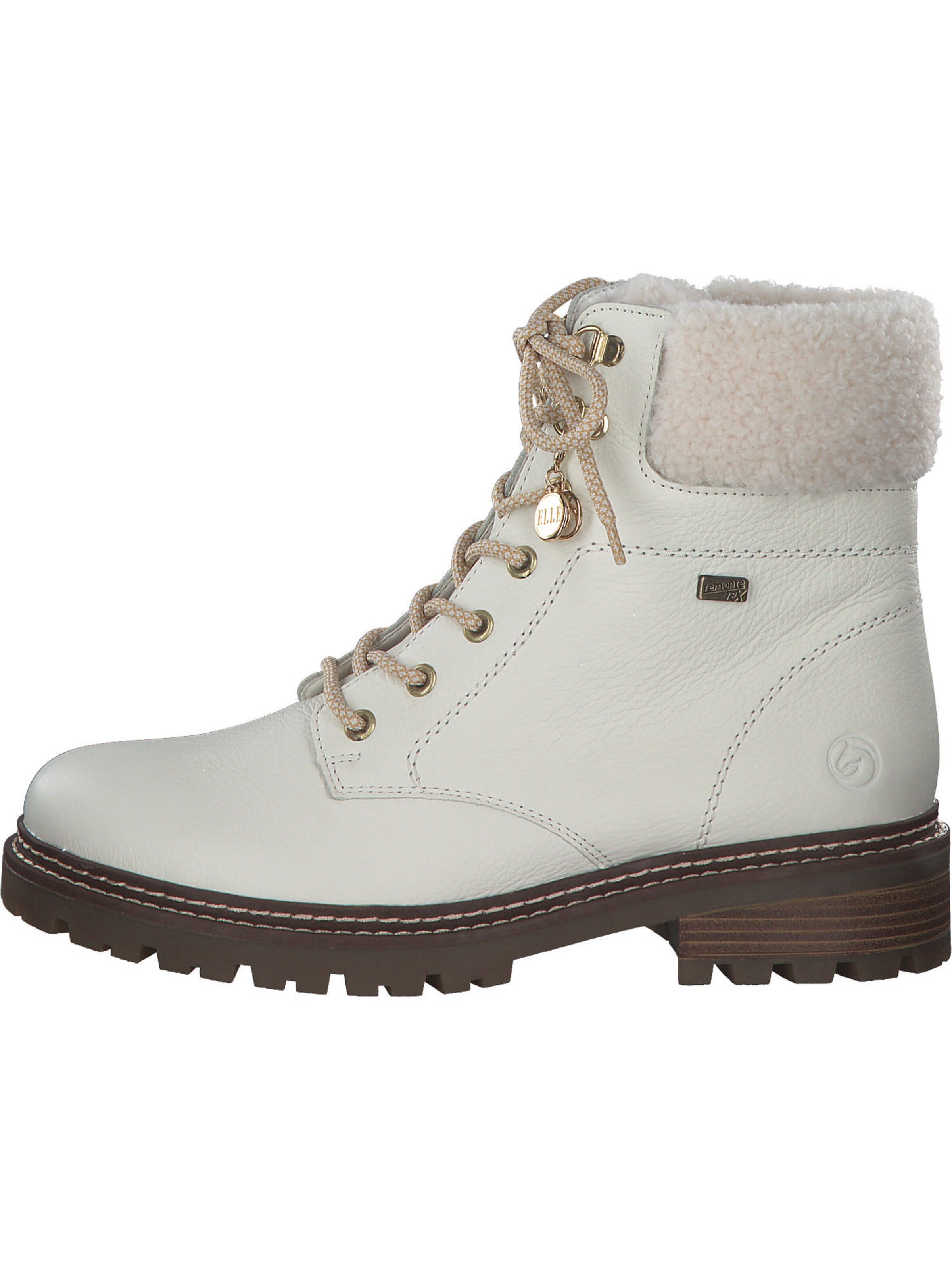 REMONTE Schnürstiefelette in Beige
