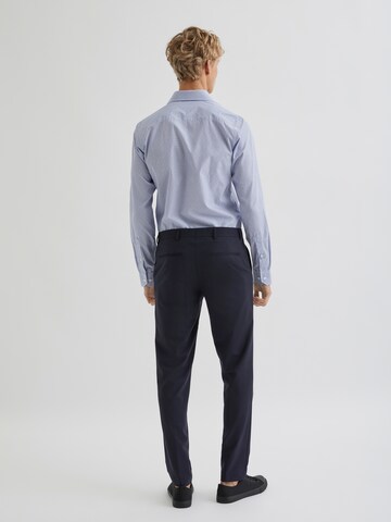 Bertoni Slim Fit Hemd 'Dennis' in Blau