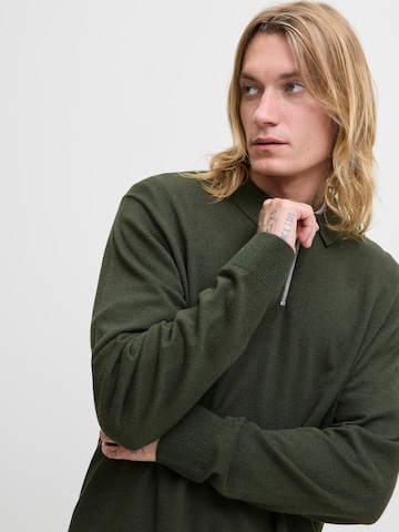Pull-over 'JJEEMIL' JACK & JONES en vert