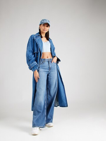 Lee Wide Leg Jeans 'STELLA' i blå