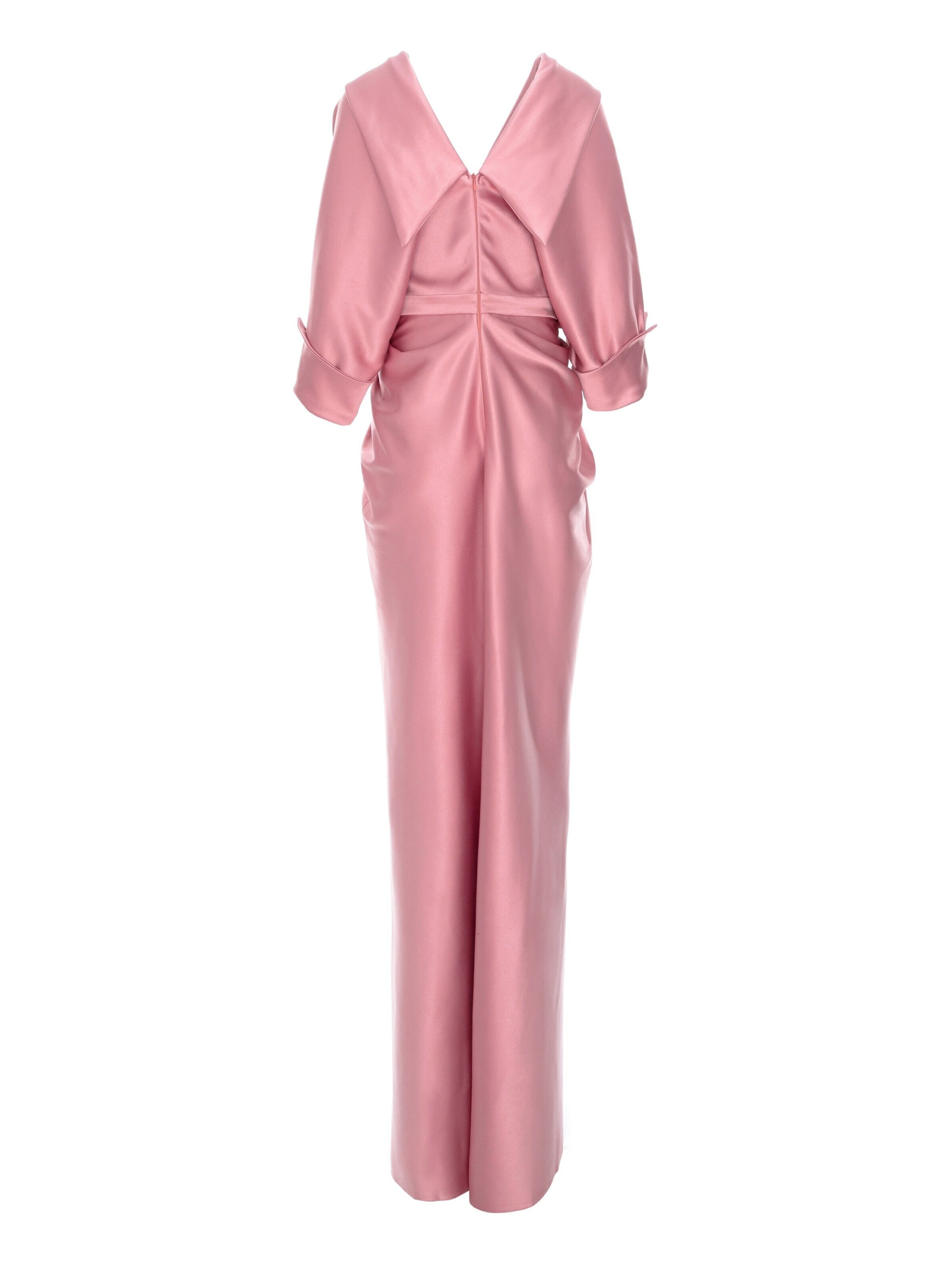 acob a porter - Vestido de noche en beige