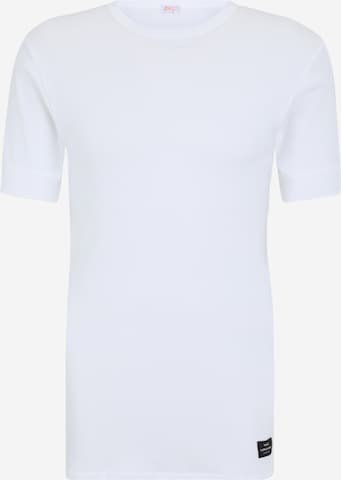 Maglietta 'Mads Nørgaard x JBS Of Denmark' di MADS NORGAARD COPENHAGEN in bianco: frontale