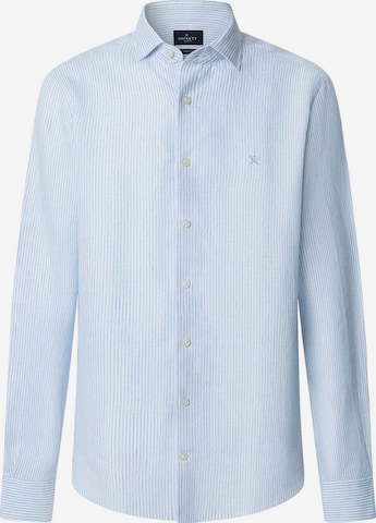 Chemise Hackett London en bleu : devant