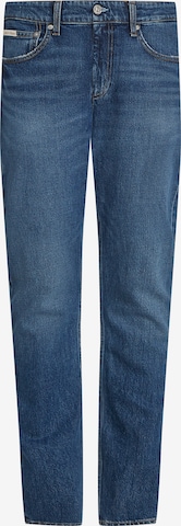 Calvin Klein Jeans Liibuv Teksapüksid, värv sinine: eest vaates