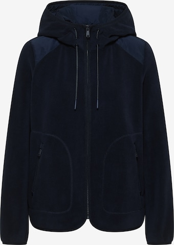 CECIL Fleecejacke in Blau: Vorderseite