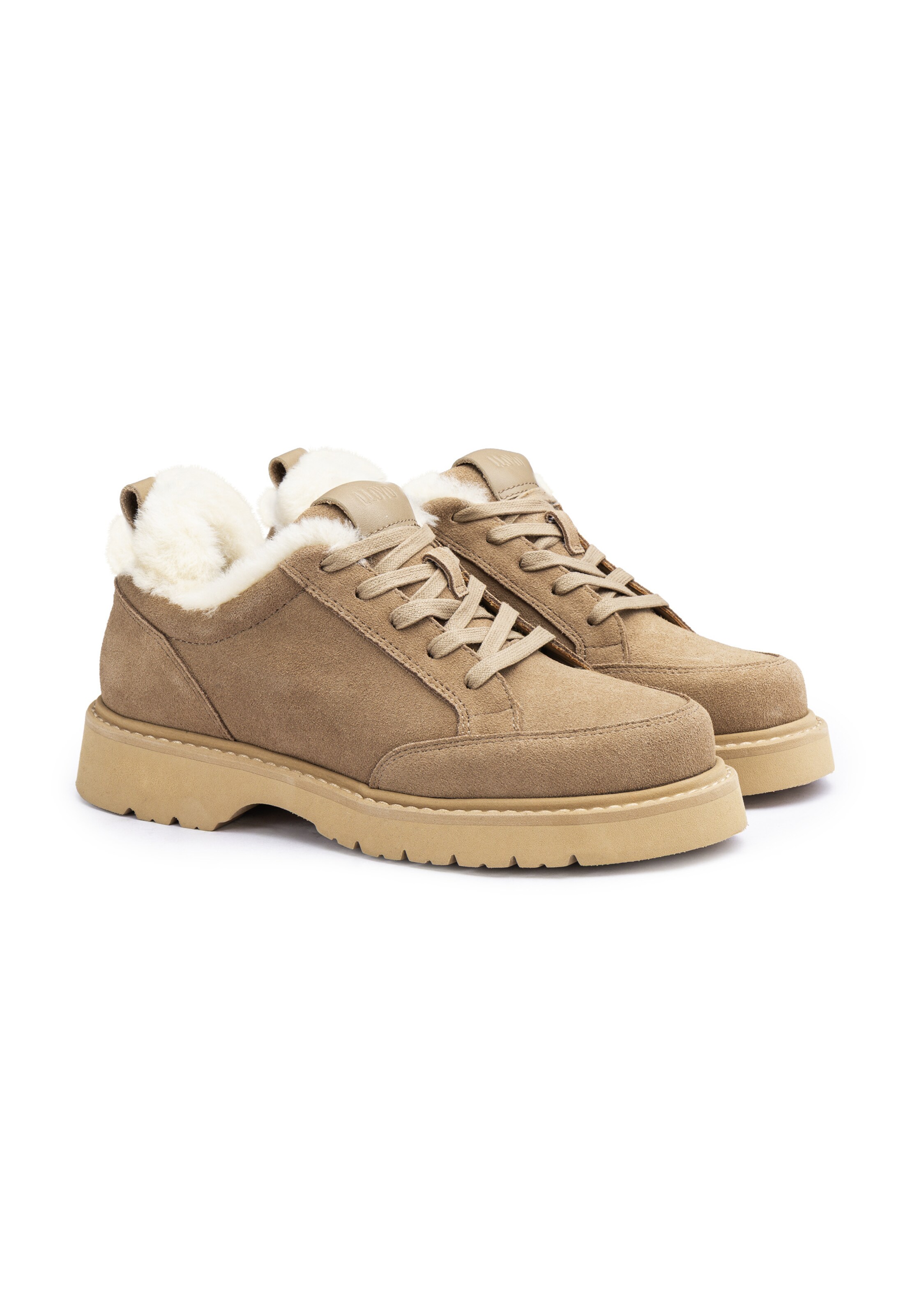 LLOYD Sneakers hoog 'ALURA 110 L' in Beige
