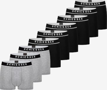 SCHIESSER Boxer shorts '95/5 Cotton' in Grey: front