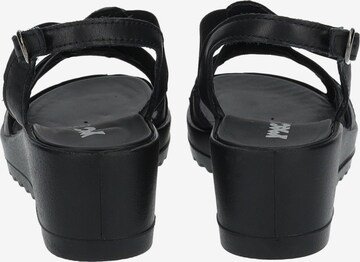 Sandales à lanières IMAC en noir