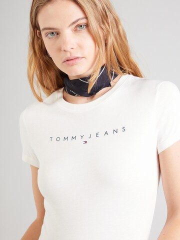 Tommy Jeans Curve - Camiseta en blanco