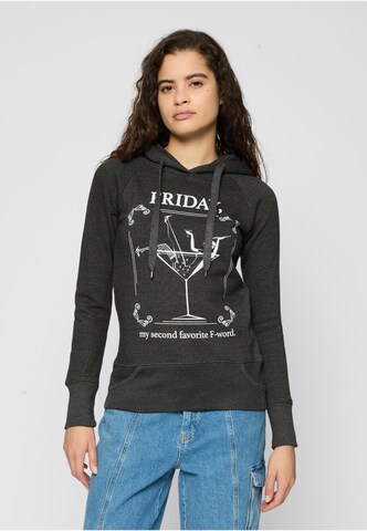 MT Men Sweatshirt in Grijs: voorkant
