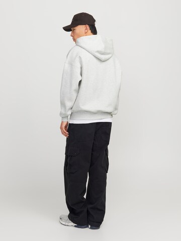 JACK & JONES Sweatjakke 'JJEUrban Edge' i hvid