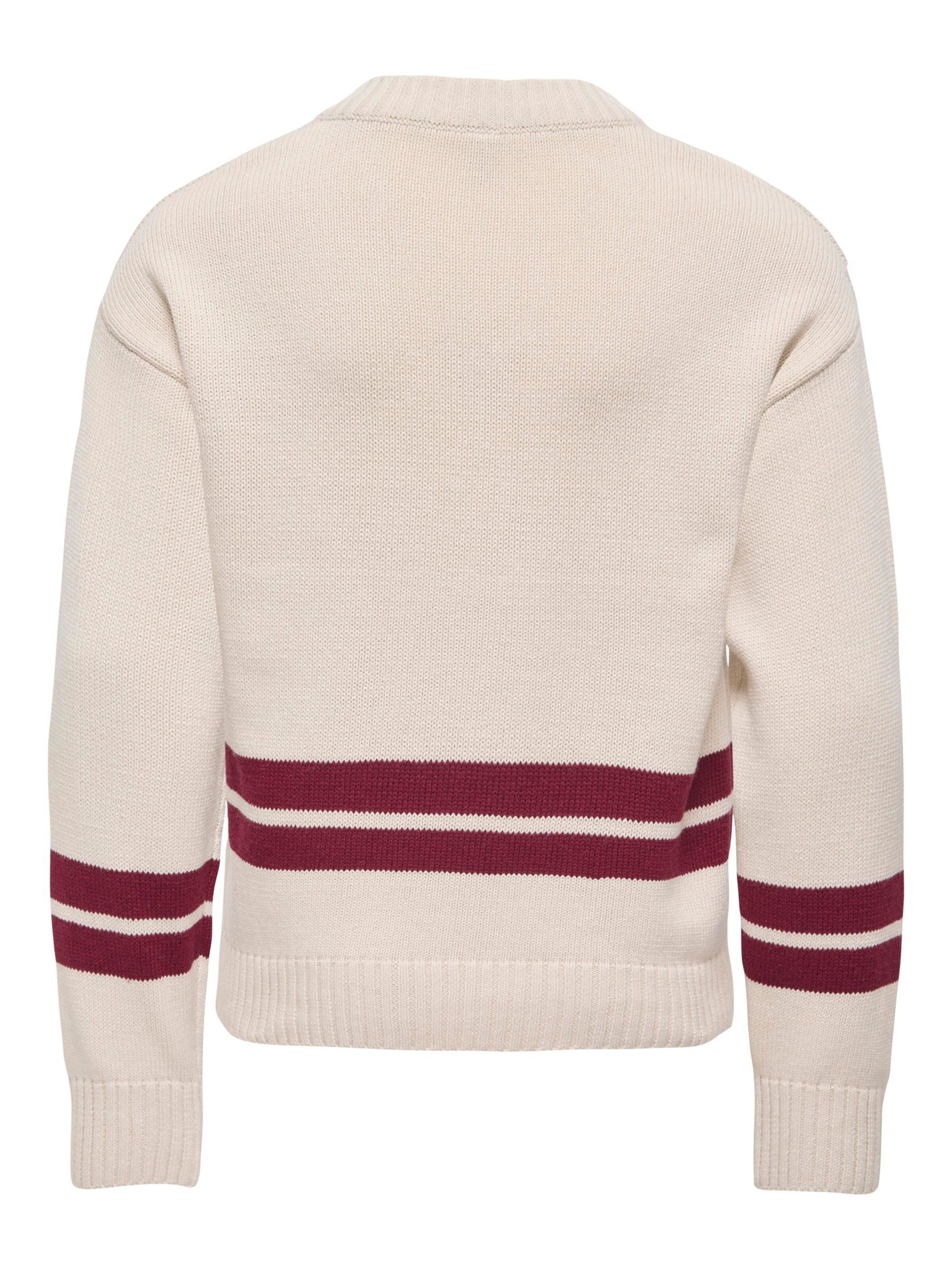 ONLY GIRLS Pullover 'KOGJanny' i beige