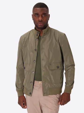 Distretto12 - Chaqueta de entretiempo 'Onice' en verde: frente
