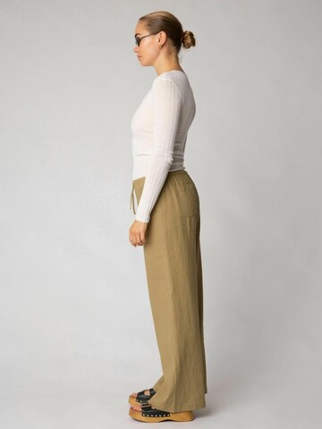 Baggy Pantaloni 'Sylvie' di Résumé in beige