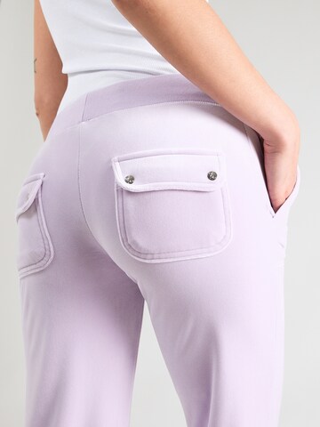 évasé Pantalon 'LAYLA' Juicy Couture en violet