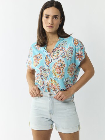 CODELLO Blouse in Blue: front