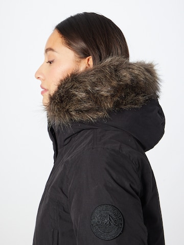 Superdry Vinterparka 'Everest' i sort