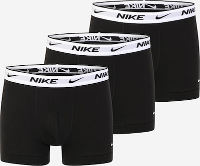 NIKE Sous-vêtements de sport en gris clair / noir / blanc, Vue avec produit