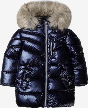 MINOTI Winter Jacket in Blue: front