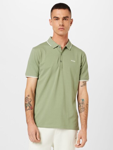 HUGO - Camisa 'Dinoso' em verde: frente