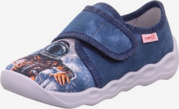 SUPERFIT Pantofle 'BUBBLE' – modrá: přední strana