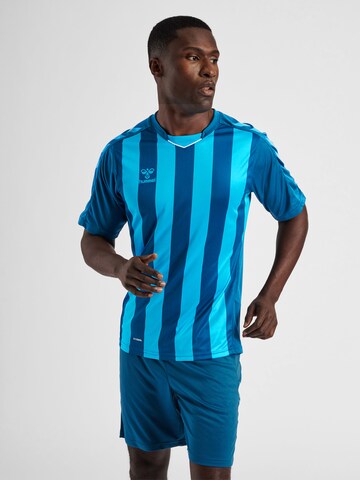 Maillot Hummel en bleu : devant