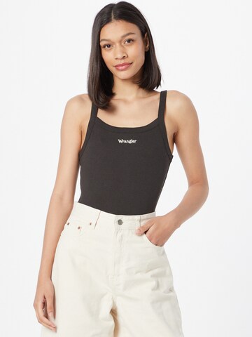 Top 'CAMI' de la WRANGLER pe negru: față