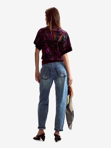 purpurinė Desigual Marškinėliai