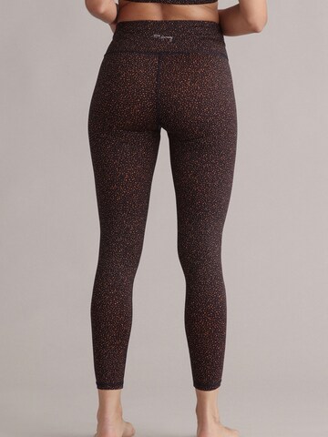 Hey Honey - Skinny Leggings 'Cropped' en marrón