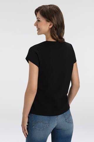 MUSTANG T-Shirt in Schwarz
