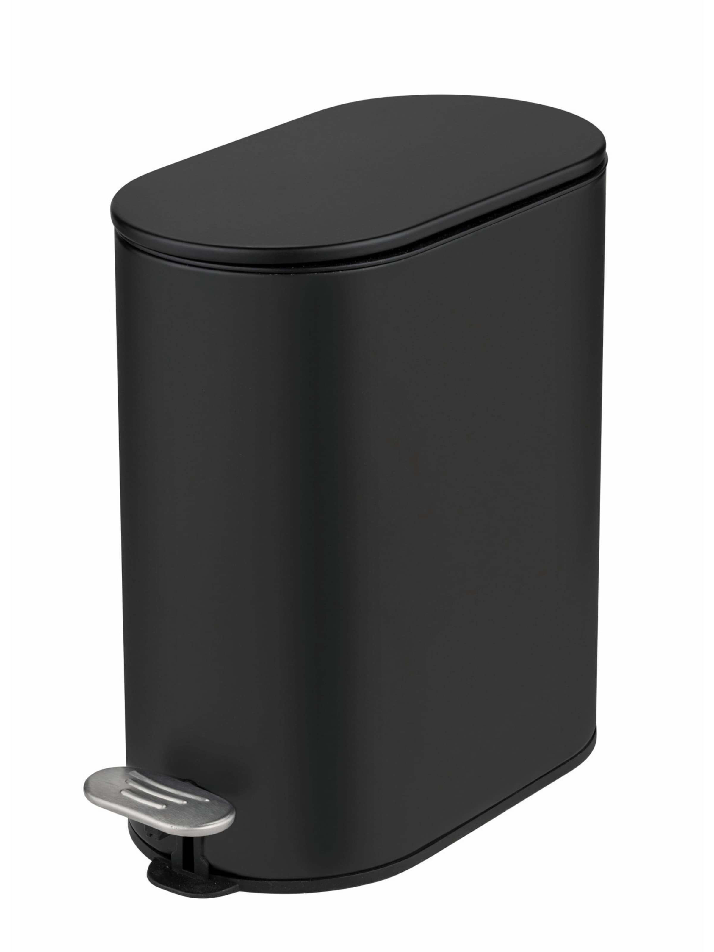 Wenko Toilet Accessories 'Collungo' in Black: front