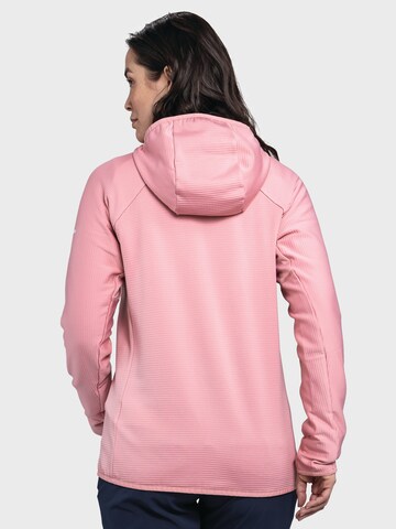 Schöffel Athletic fleece jacket 'Cascata' in Pink