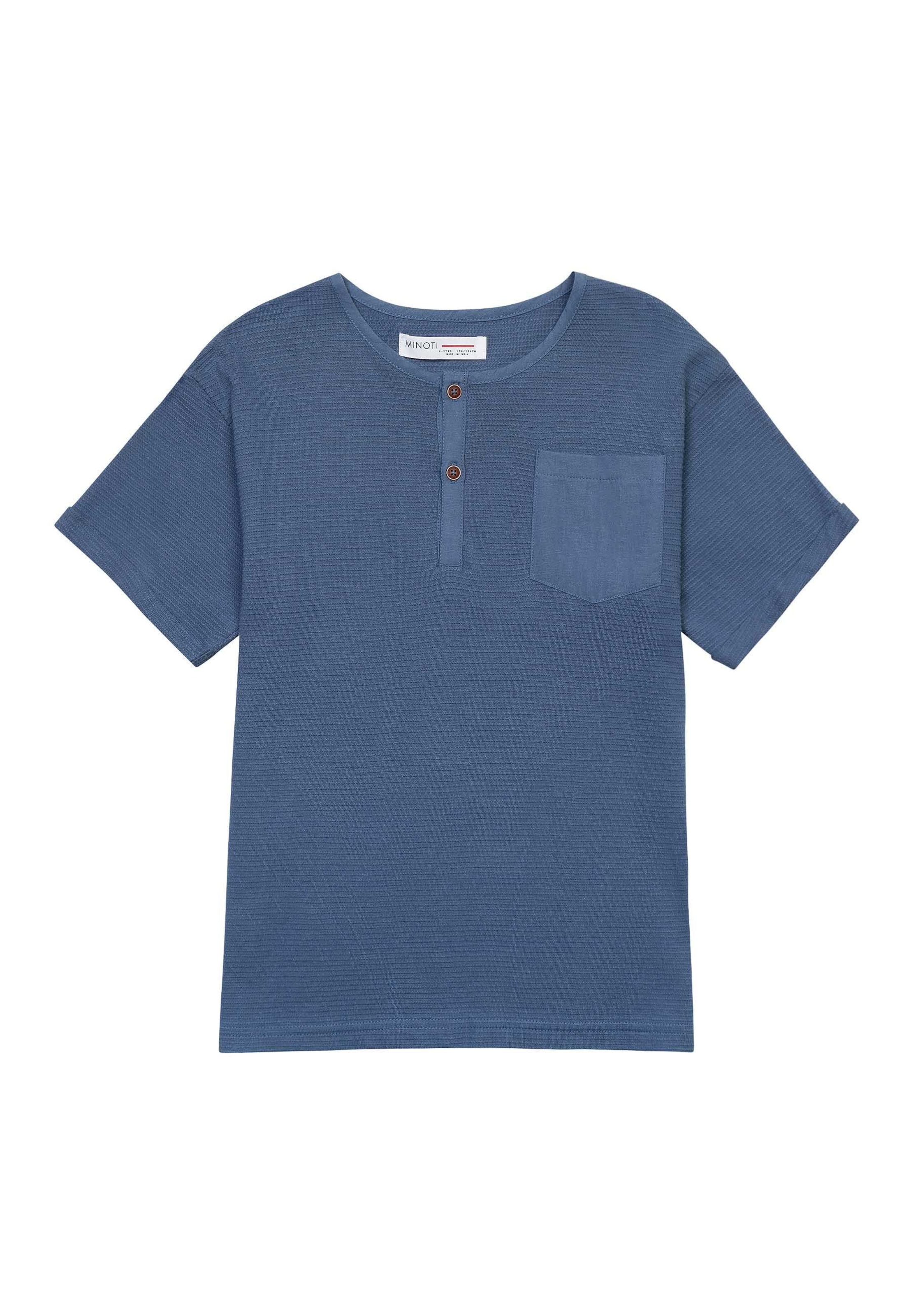 MINOTI - Camiseta en azul: frente