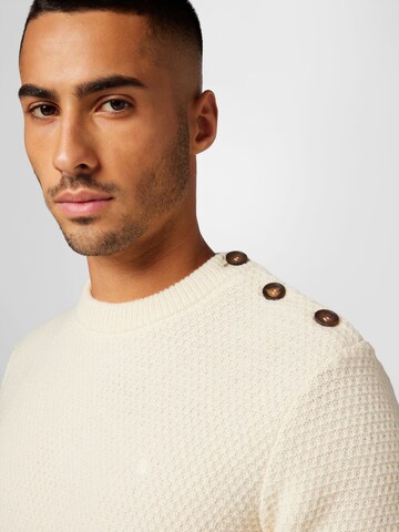 Pull-over 'LUCIO' FAGUO en beige