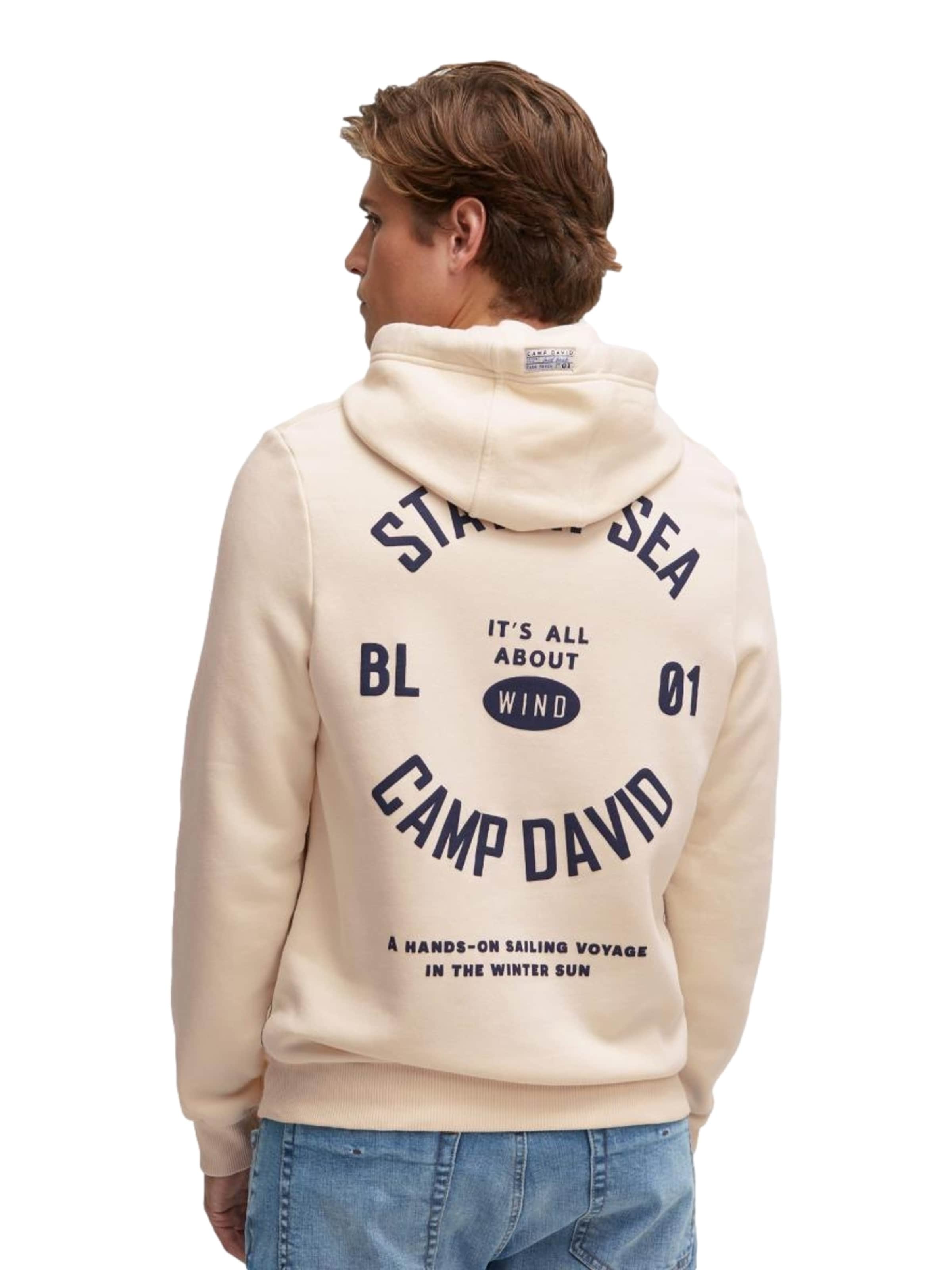 CAMP DAVIDSweater majica - bež boja