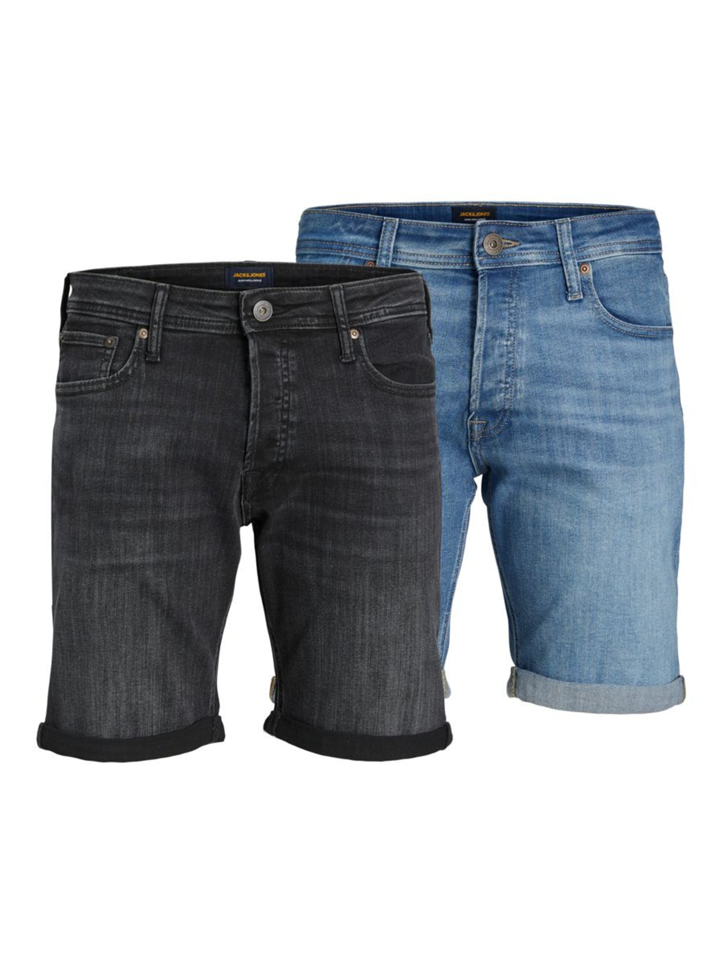 Männer Hosen JACK & JONES Jeans 'Rick' in Blau, Schwarz - HI25808