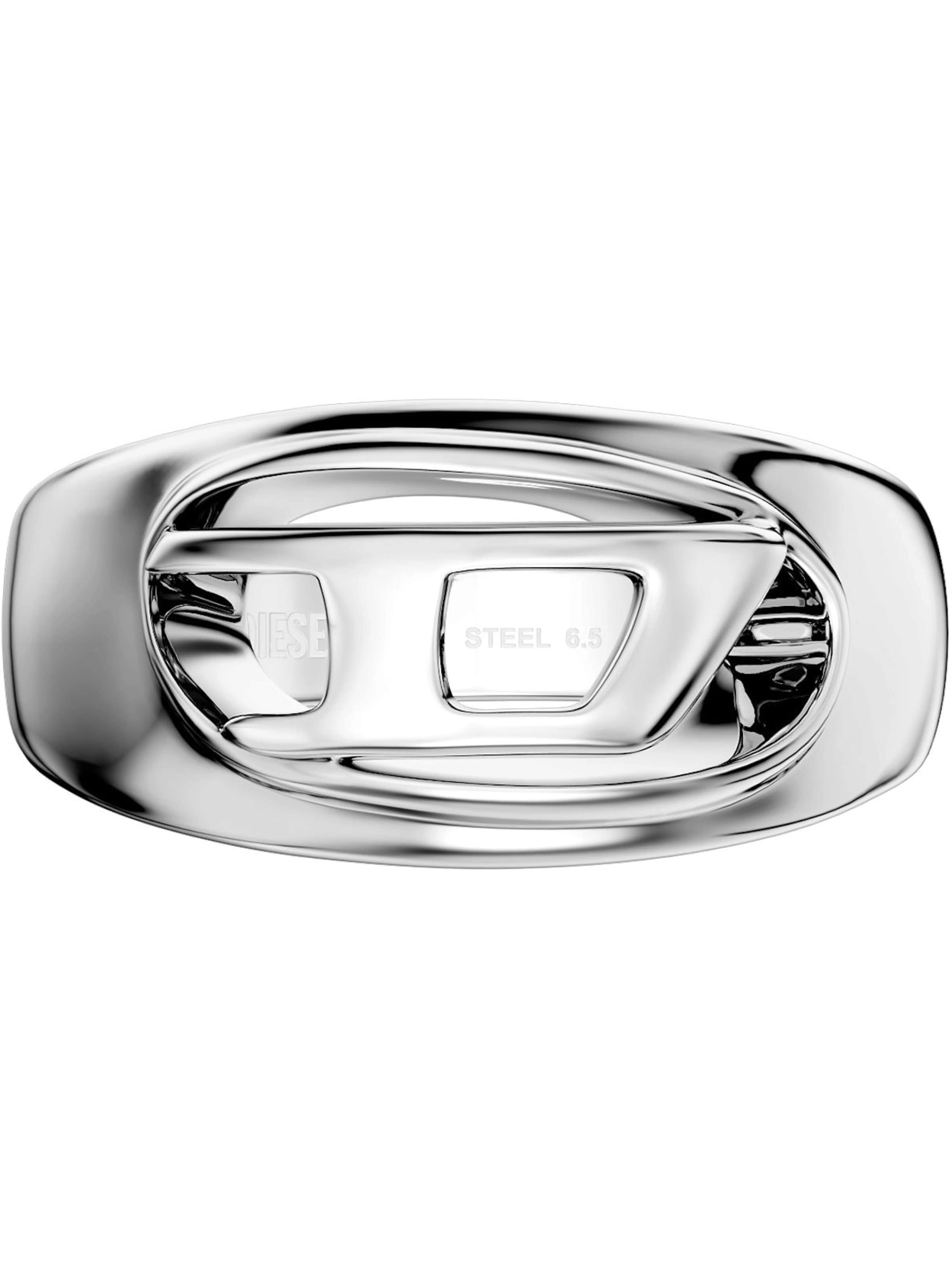 DIESEL Ring in Silber