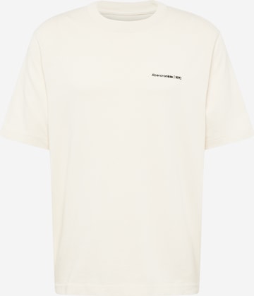Maglietta di Abercrombie & Fitch in beige: frontale
