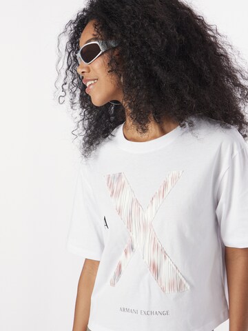 T-shirt ARMANI EXCHANGE en blanc