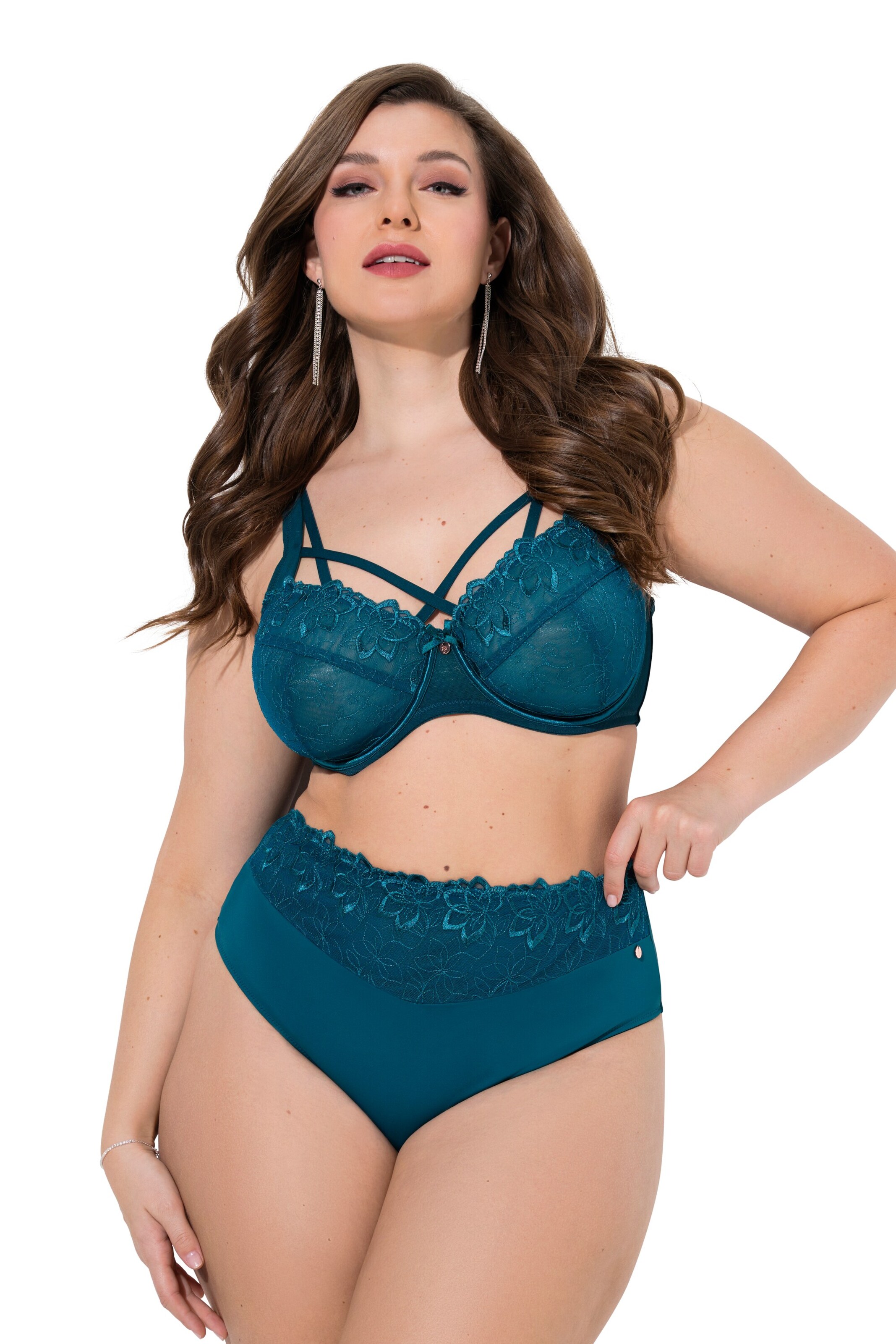 TruYou Thong in Blue: front